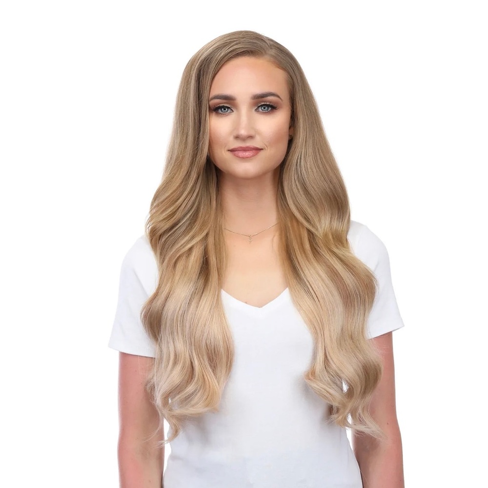 BELLAMI Bellissima 220g 22'' Dirty Blonde Hair Extensions, FREE ponytail